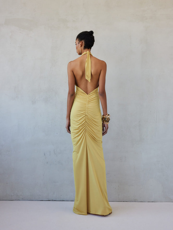 VITTORIA DRESS | WARM OCHRE