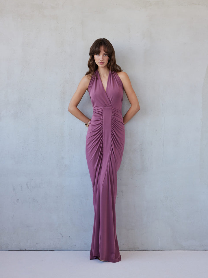 VITTORIA DRESS | DUSTY PINK
