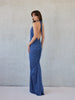 VITTORIA DRESS | DUSTY BLUE