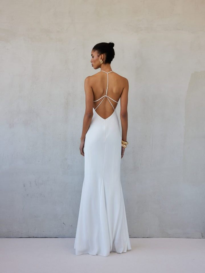 NATALIE DRESS | OFF WHITE
