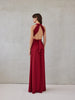 BEATRICE DRESS RUBY RED