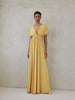 BEATRICE DRESS WARM OCHRE