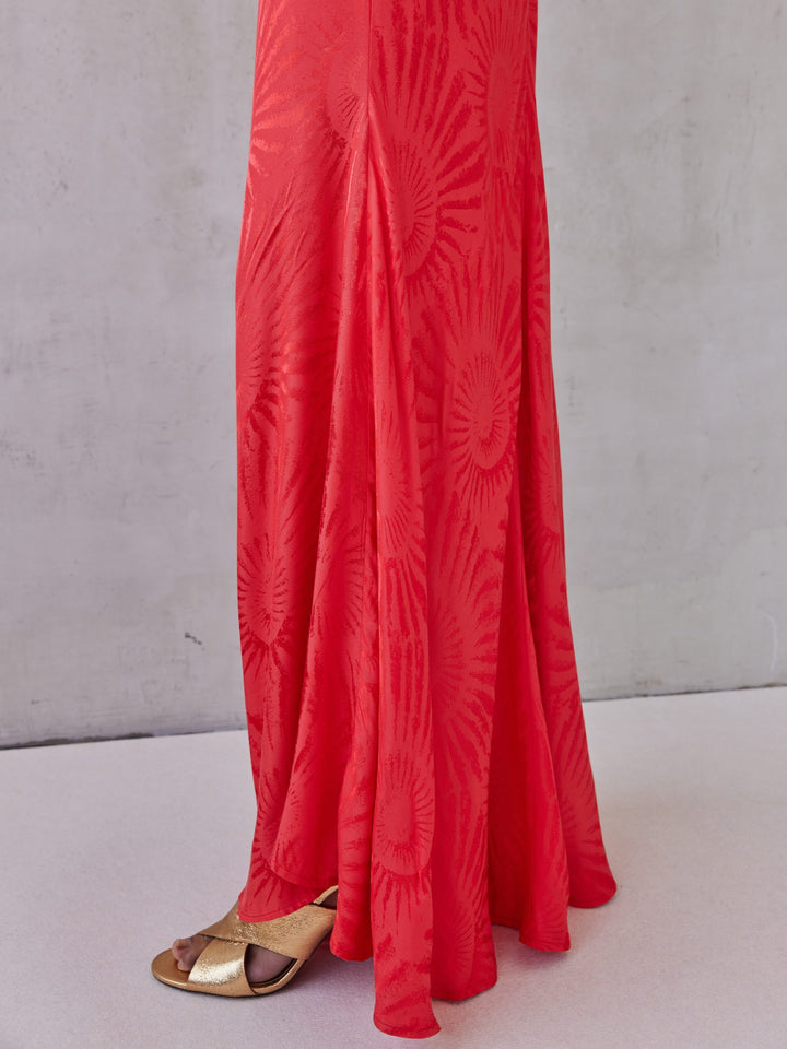 EMELINE DRESS | CORAL