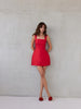 VASILIKI MINI DRESS | PASSION RED