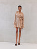 SAVINA DRESS CHAMPAGNE