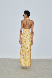 AYA SEQUIN DRESS | YELLOW