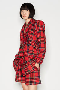 MODS REMAKE BLAZER CHECK RED