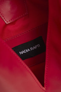 SIN MINI LEATHER BAG RED - PRE-ORDER ITEM