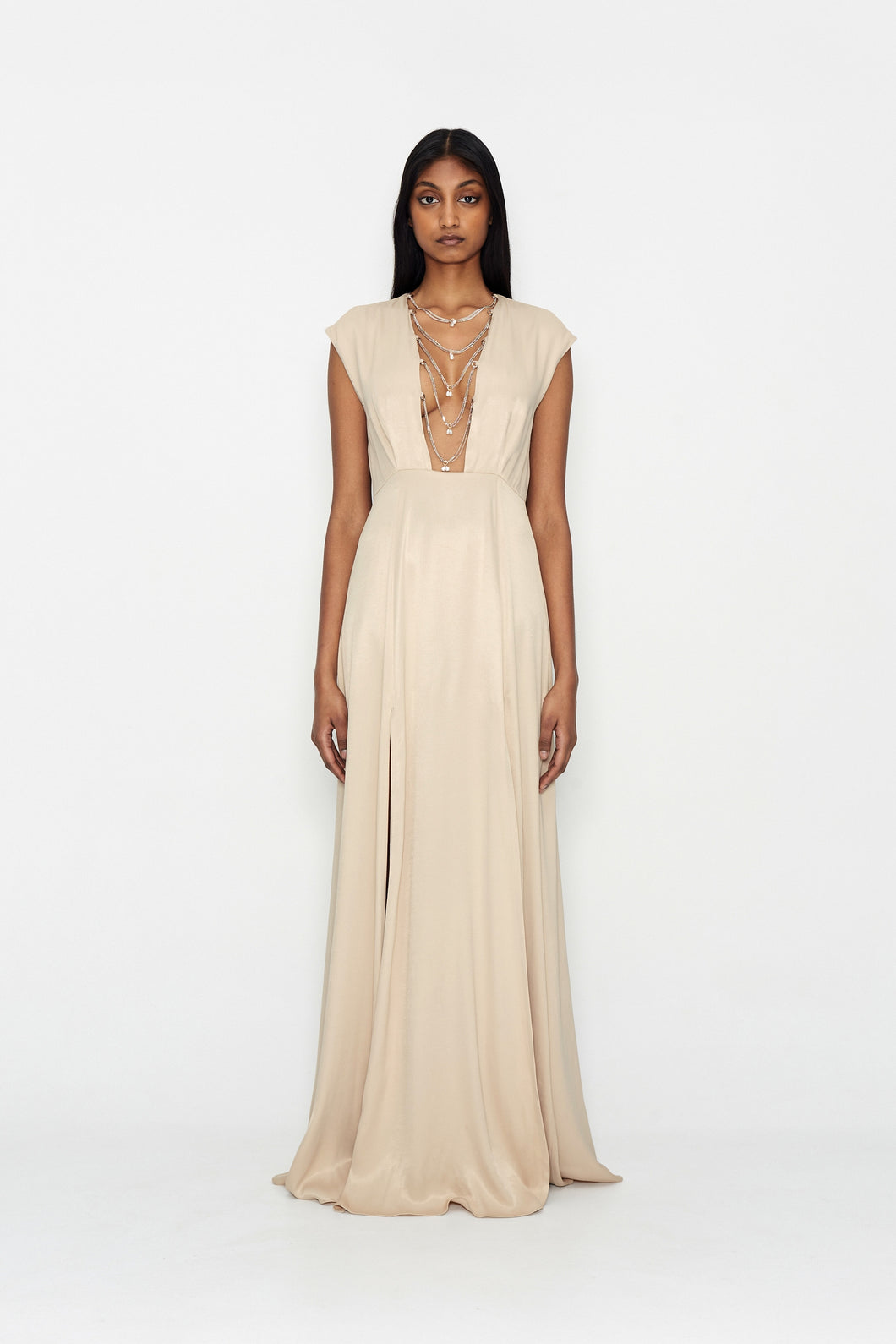 PEARL PERFECT DRESS BEIGE 57 FASHION BAR PEARL PERFECT DRESS BEIGE 57 FASHION BAR