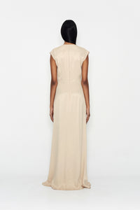 PEARL PERFECT DRESS BEIGE