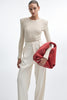 SIN MINI LEATHER BAG RED - PRE-ORDER ITEM