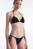 BLACK PEARL TRIANGLE BIKINI BLACK