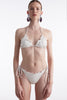 BLACK PEARL TRIANGLE BIKINI WHITE