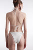 BLACK PEARL TRIANGLE BIKINI WHITE