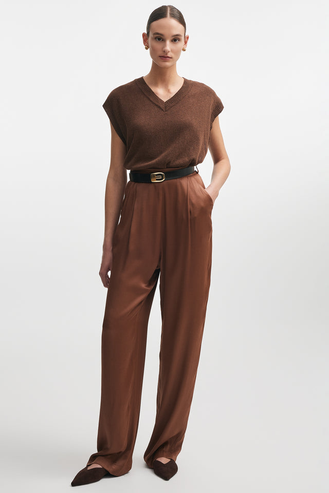 ESPRESSO TROUSERS BROWN