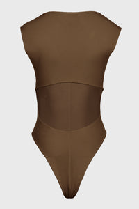 BROOKE BODYSUIT BROWN
