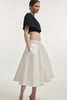 LETICIA CAPE TOP BLACK