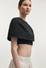 LETICIA CAPE TOP BLACK