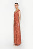CACTUS LONG DRESS TERRACOTTA