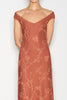 CACTUS LONG DRESS TERRACOTTA