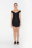 CACTUS MINI DRESS BLACK