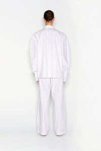 PINA COLADA SHIRT WHITE/BROWN