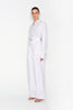 PINA COLADA TROUSERS WHITE/BROWN
