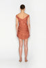 CACTUS MINI DRESS TERRACOTTA