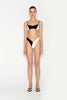 SALTY BIKINI BLACK/WHITE