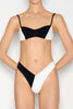SALTY BIKINI BLACK/WHITE
