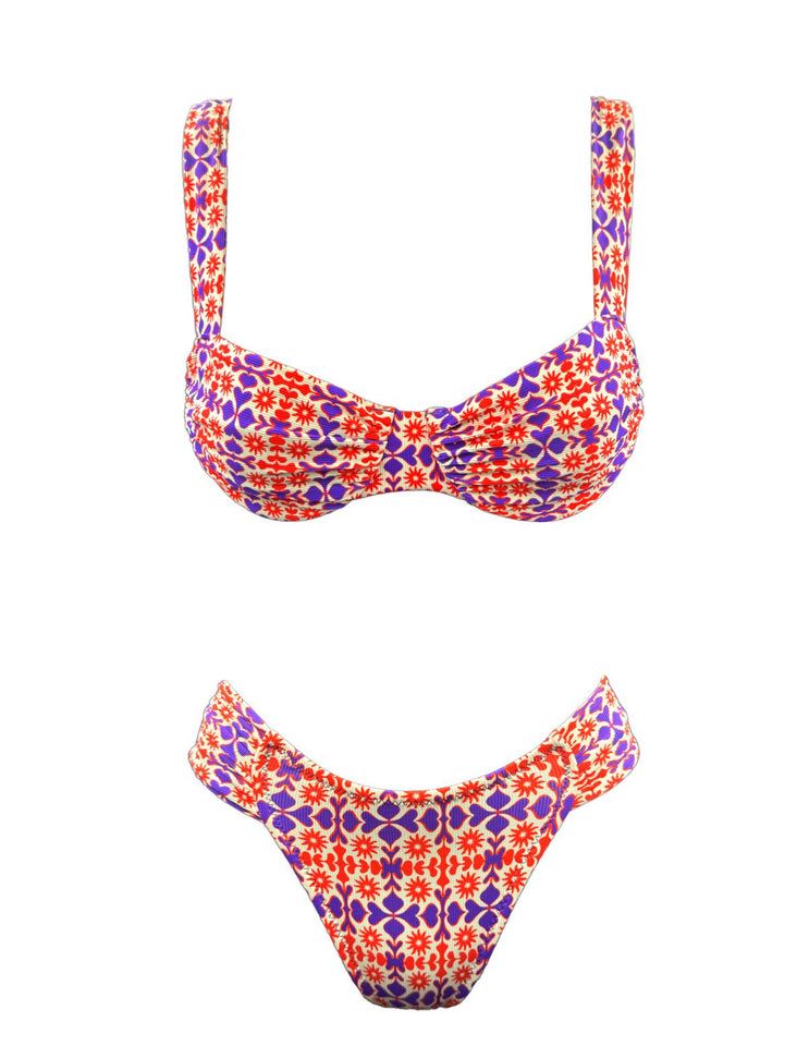 SOLAR FLAME WIRE BIKINI