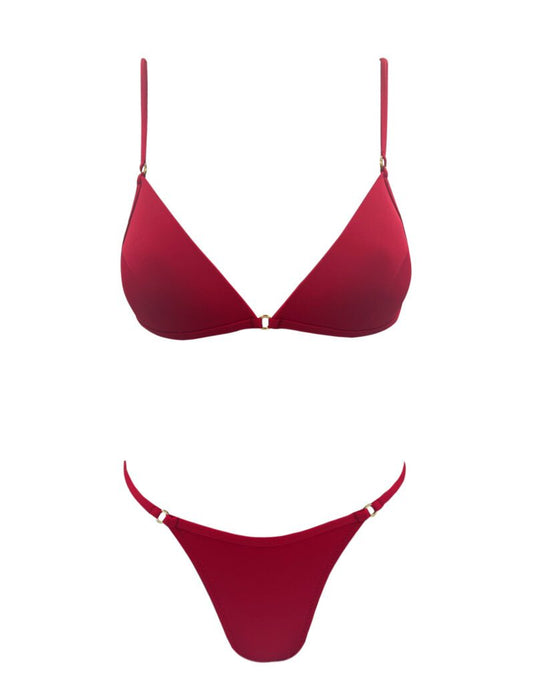 MERLOT TRIANGLE BIKINI