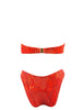 CORAL REEF STRAPLESS BIKINI