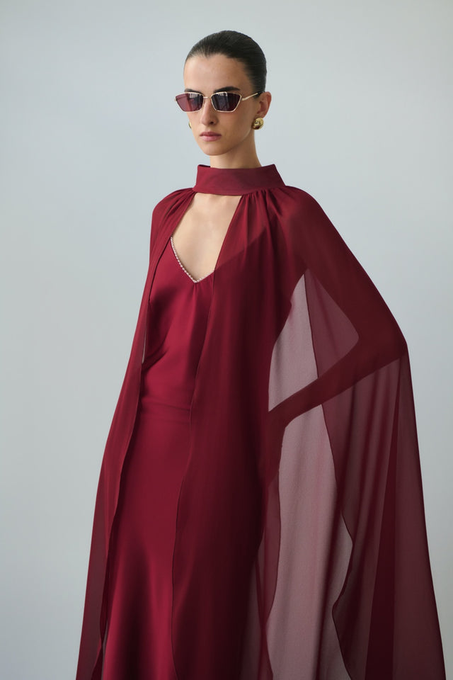 LUISA DRESS | CHERRY RED