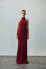 KYMA DRESS CHERRY RED