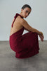 KYMA DRESS CHERRY RED