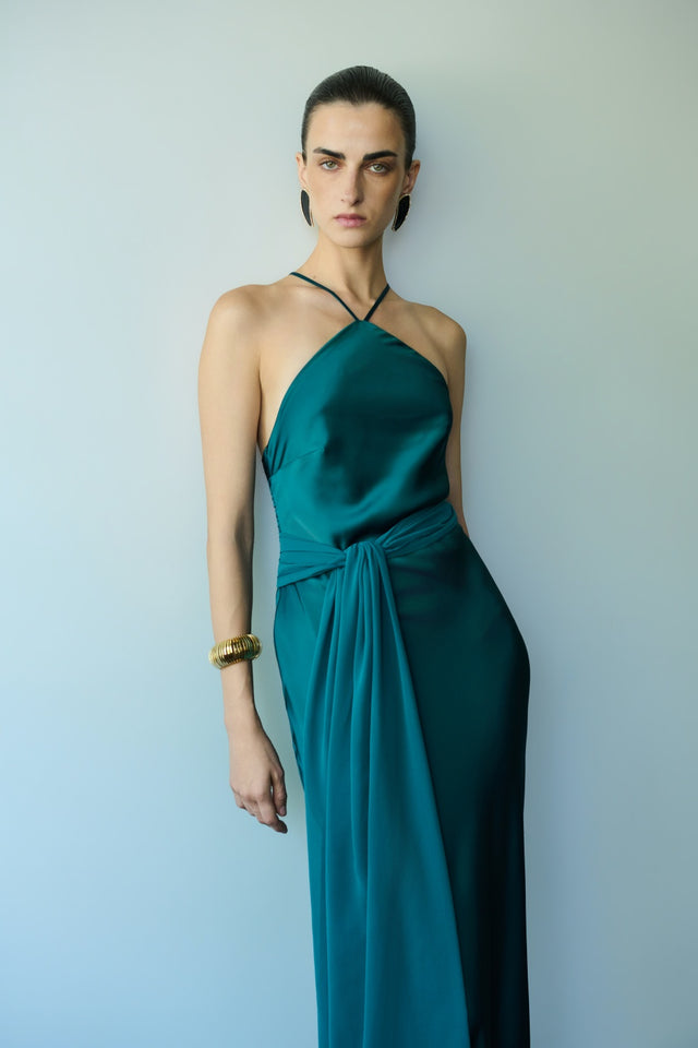 DANAI DRESS EMERALD