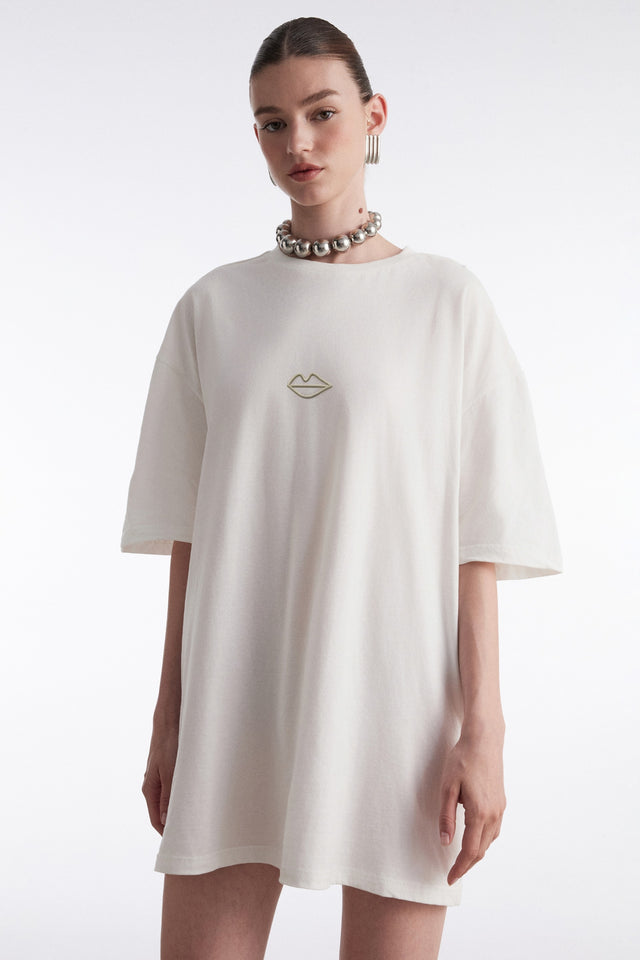 WE SHOULD KISS T-SHIRT OFF WHITE