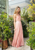 ESME DRESS PEACH