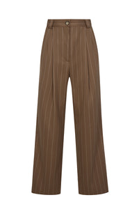 STORYLINES PANTS BROWN - PRE-ORDER