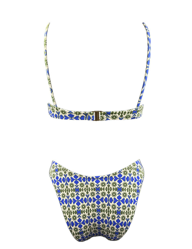 SOLAR WAVE RUCHED BIKINI