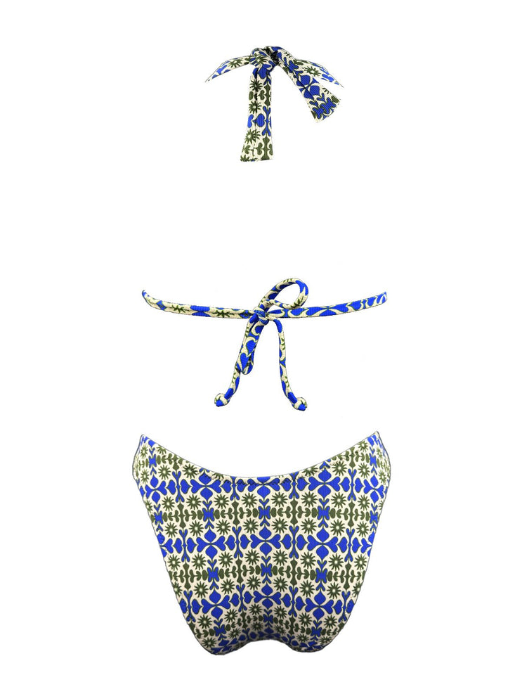 SOLAR WAVE RING TRIANGLE BIKINI