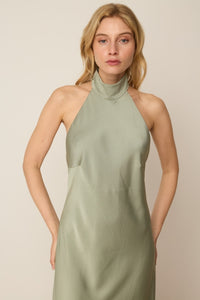 MINT OPEN BACK MAXI DRESS