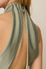 MINT OPEN BACK MAXI DRESS