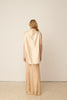 ECRU SILK MUSLIN SKIRT