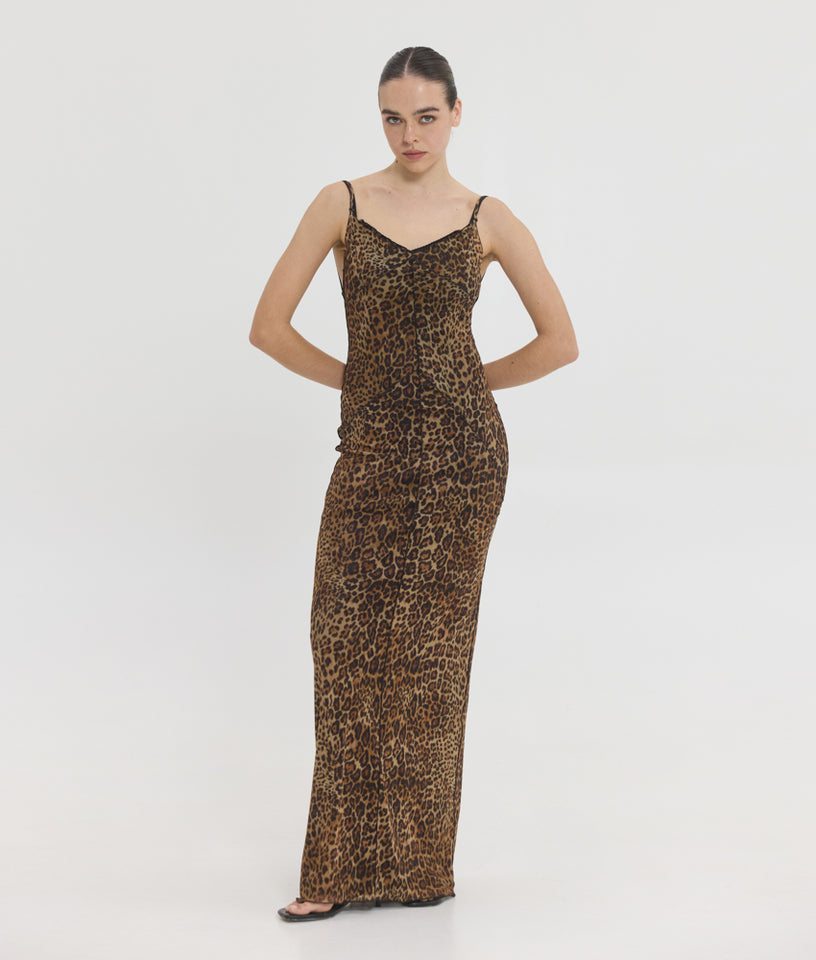 VENUS MAXI DRESS ANIMAL