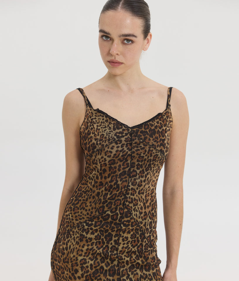 VENUS MAXI DRESS ANIMAL