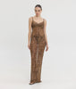 VENUS MAXI DRESS ANIMAL