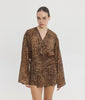 SOLENE PRINTED DRESS ANIMAL