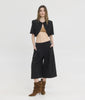 PHOIBE CROP BLAZER BLACK